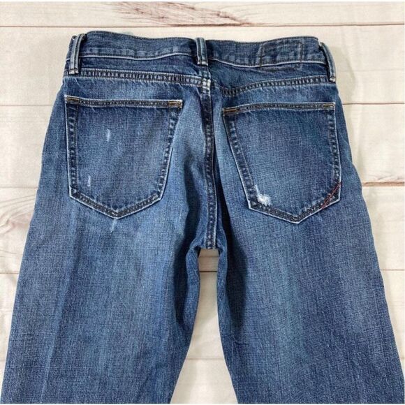Banana Republic Men's Blue Mid Rise Straight Leg Denim Jeans Size W30 L30 - Picture 7 of 11